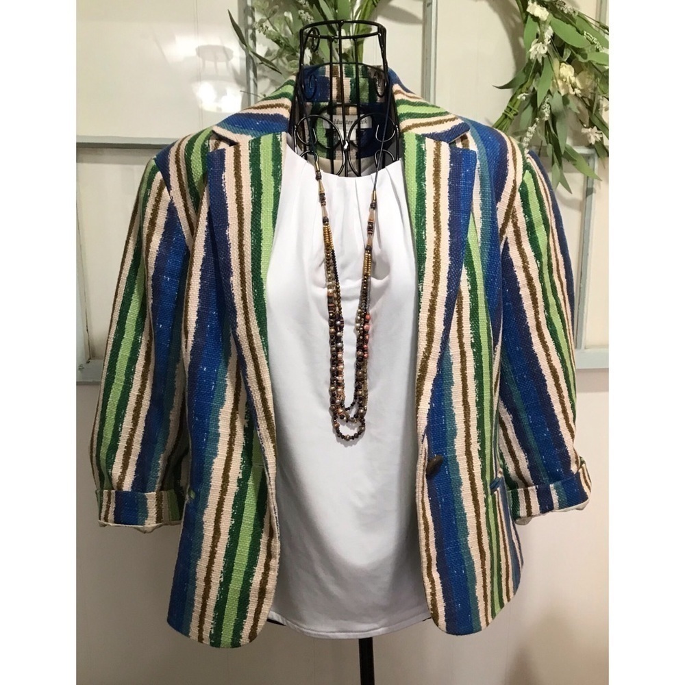 Coldwater Creek Striped Jacket